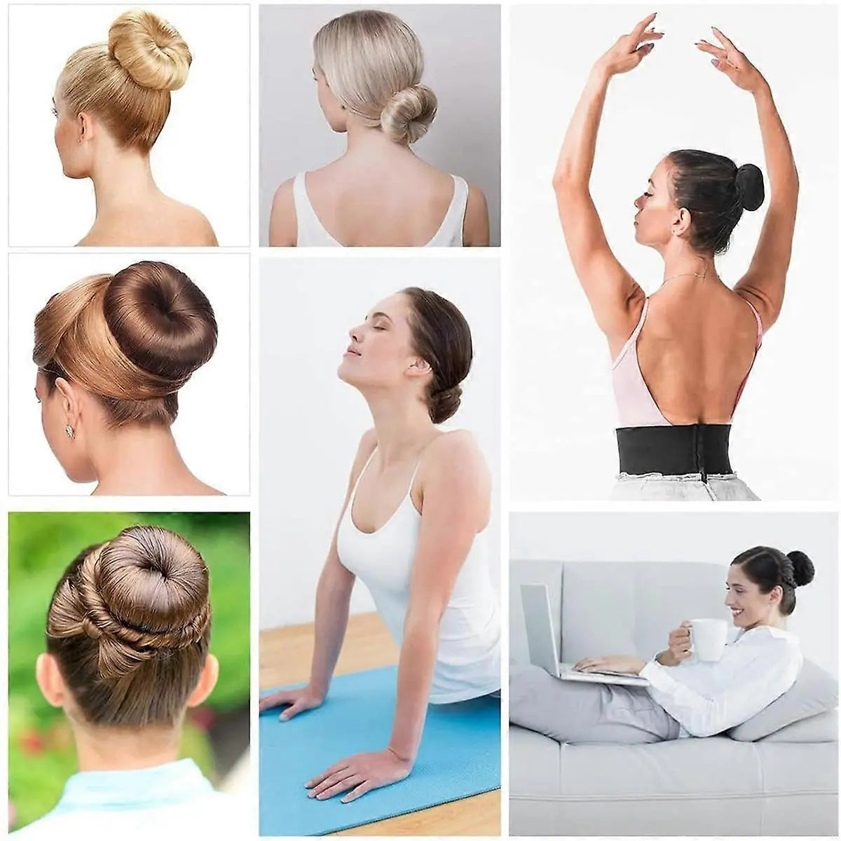 Créateur de chignon élégant - Finition parfaite, effort minimal